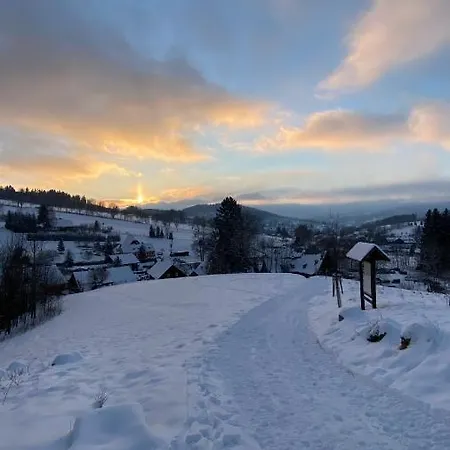 U Skiareálu Modrá Hvězda Apartmán