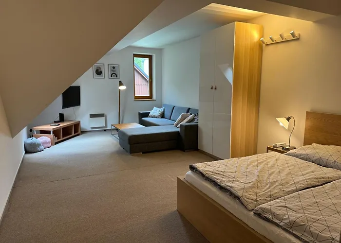 Apartmán U Skiareálu Modrá Hvězda